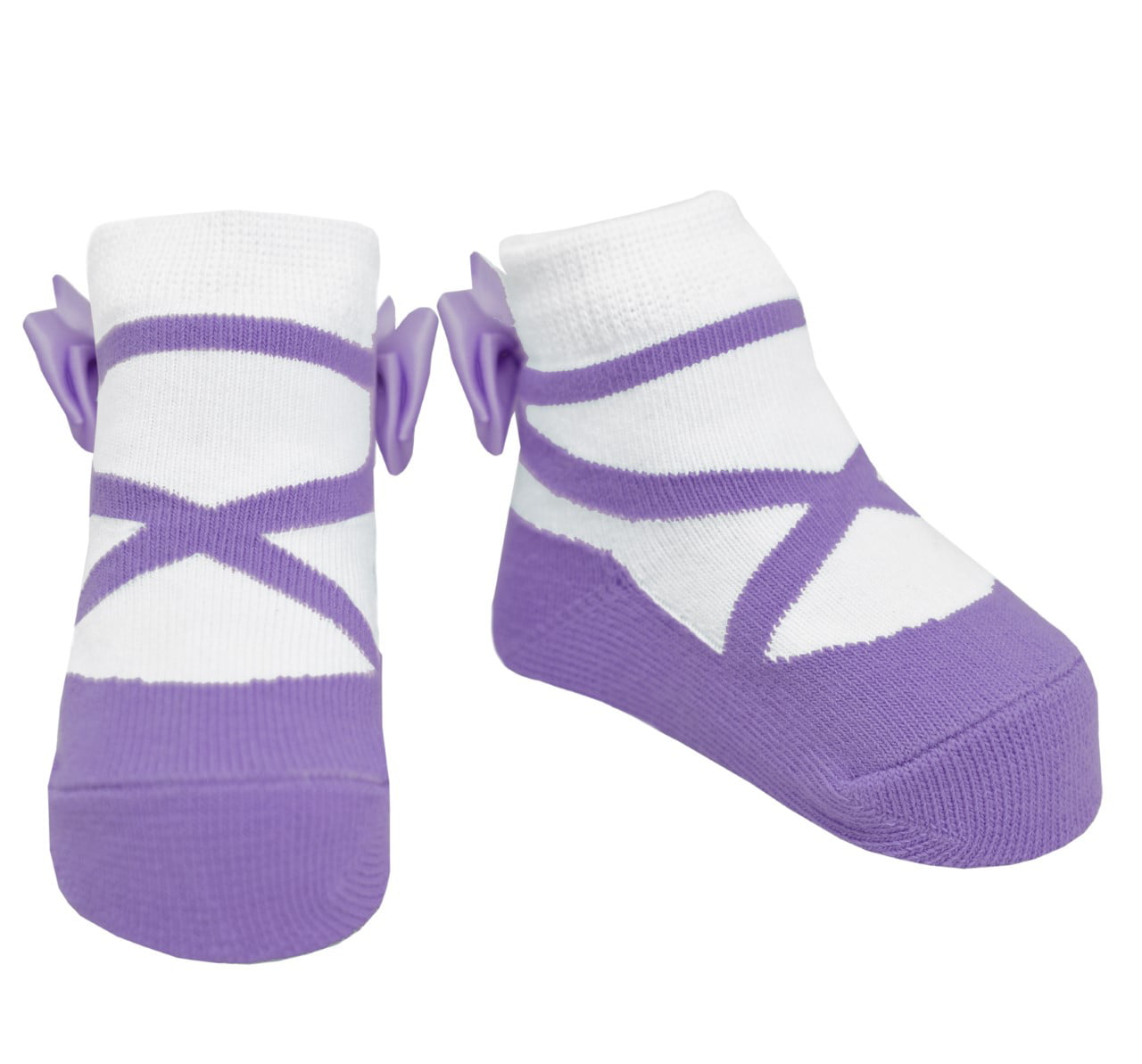 Model:1551 Biotex Organic Baby Girl Newborn Booties Socks0-12 Months|3 Pairs 