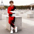 thumbnail image 3 of Aideaone Boys Hoodies Sweatshirts & Pants Set Kids 3D Graphic Printed Pullover Winter Outfit Set 6Y-14 Years, 3 of 7