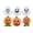 Style D, variant on Wind Up Toys Cute Halloween Themed Jumping Characters 6 Pack Assorted Spooky Figure Toys for Party Favors Trick or Treat Goodie Bag Fillers Halloween Children Holiday Gift Set