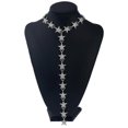 thumbnail image 1 of Collar largo Yuxing con diamantes de imitación Plata, 1 of 4