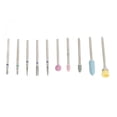thumbnail image 1 of Brocas Para Quitar Cutículas, Juego De Brocas Para Uñas De 10 Piezas Fácil Eliminación Profesional Menos Polvo Alta Dureza Para Pedicura, 1 of 7