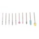 thumbnail image 1 of Juego De Brocas Para Uñas, Brocas Para Quitar Cutículas, Cerámica De Acero De Tungsteno, Menos Polvo, Profesional, 10 Piezas, Fácil Eliminación Para Manicura, 1 of 7