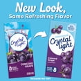 thumbnail image 3 of Crystal Light Drink Mix, 6 Pitcher Packets, for Flavorful Hydration and Shareable Refreshment, Concord Grape Artificially flavored, Zero Sugar, Low Calorie, 2.01 oz, 3 of 17