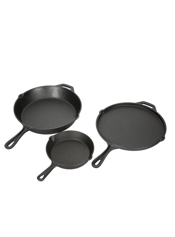 Cast Iron Skillets in Pots & Pans