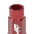 thumbnail image 4 of J2 Engineering LN-T7-034-125-RD J2 Engineering 7075 Aluminum M12 x 1.25 20 Pcs 50mm Open End Lug Nut Set with Adapter Red, 4 of 6