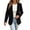#238-Black, variant on Women's Business Casual Blazer Slim Fit Suit Notched Lapel Pocket Jacket for Work Office