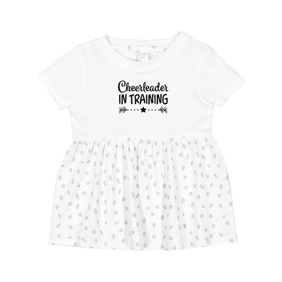 Inktastic Cheerleader in Training Girls Baby Dress