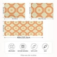 thumbnail image 2 of Yayeee Pillowcase King Size Set of 2 Satin Wrinkle Resistant Pillow Case, Orange Circle, 2 of 8
