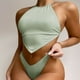 thumbnail image 5 of Bikini que cubre el pecho de estilo chino nuevo traje de baño pequeño, 5 of 6