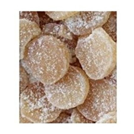 Bulk Dried Fruit Organic Crystallized Ginger Medallions - Single Bulk Item - 11LB