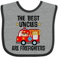 thumbnail image 3 of Inktastic Best Uncles Are Firefighters Boys or Girls Baby Bib, 3 of 4