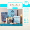 Waverly Inspirations Plastic Stencil, Alpha, 12 in x 12 in, 3 Piece