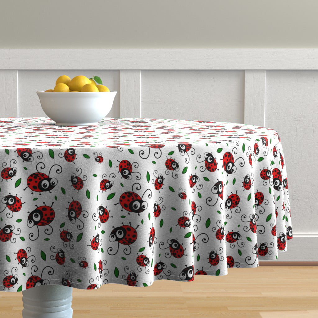 Cotton Sateen Table Runner 72 Fly Insect Natural Butterfly Orange Summer Baby Girl Nursery Decor Butterflies Print Custom Table Linens by Spoonflower