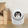 thumbnail image 6 of White Smart Cat Litter Box APP Automatic Self-Cleaning Litter BOX Snap-on Filter, 6 of 9