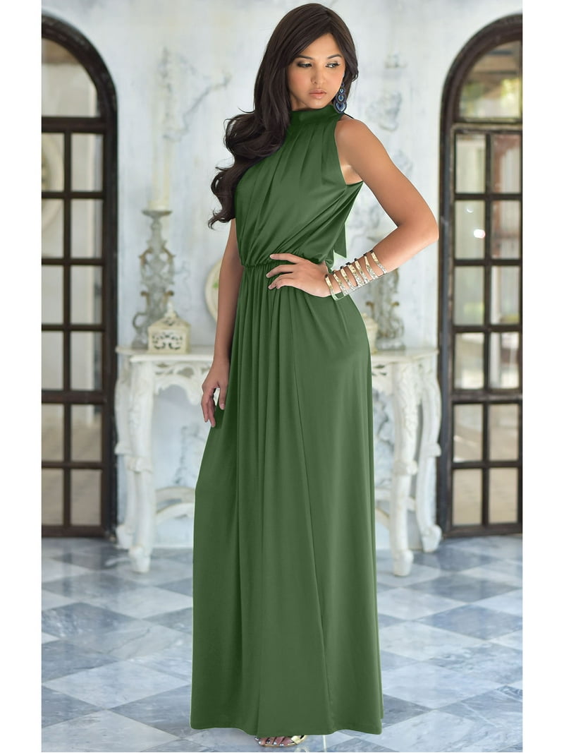 koh koh bridesmaid dresses KOH KOH Formal Short Sleeve Cocktail Flowy V-Neck Gown - NT026
