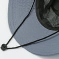 thumbnail image 5 of Sun Hat for Men/Women, Windproof Wide Brim Bucket Hat Foldable Fisherman Hat for Fishing Hiking Garden Safari Beach, 5 of 8