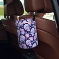 thumbnail image 5 of Naloa crystal Skull flower Car Trash Can Garbage Car Accessories Trash Can Car Waste Bin for for Driver and Passenger Any Vehicle, 5 of 7