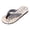Grey, variant on YAYUBA Mens Beach Sandals Red,Fashion Spring And Summer Men Flip Flops Flat Bottom Lightweight Non Wood Grain Casual Style Beach