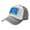 Gray, variant on Oklahoma Flag Baseball Cap Distressed Adjustable Vintage Cotton Denim Hat for Women Men