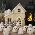 thumbnail image 6 of 20 Pack Ghost Garden Decor, Mysterious Spooky Outdoor Ornaments, For Courtyard Home Party Atmosphere Enhancement, 6 of 8