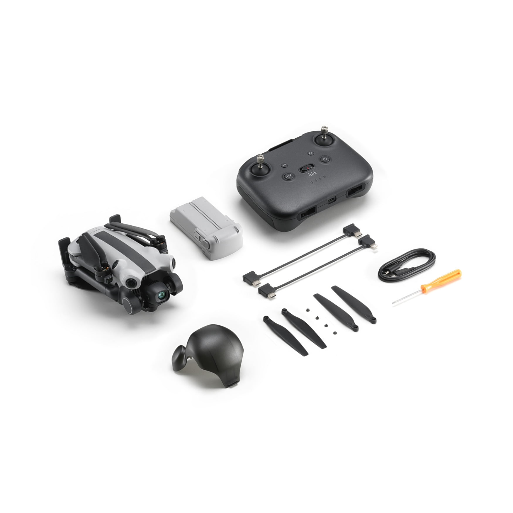 SKYROVER X1 48MP 4K Camera Drone with 32-Min Flight Time, 360-Degrees Obstacle Avoidance System and Super AI Night Mode (Gray)