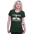 thumbnail image 3 of Funny Mt. Saint Helens Washington WA Women's T Shirt Ladies Tee Brisco Brands 2X, 3 of 6
