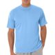 thumbnail image 1 of Ultraclub Men's Cool & Dry Sport Actuación Interlock Tee - Columbia Blue - UltraClub Camiseta de manga corta, 1 of 1