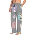 thumbnail image 2 of Easygdp Cute Geese Men's Pajama Pant, Sleep Elastic Waistband Lounge Pants - X-Large, 2 of 9