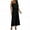 Black, variant on QUYUON Jumpsuits for Women Summer Casual Loose Sleeveless Spaghetti Strap Wide Leg Pants Jumpsuit Rompers Pleated Cropped Pants One-Piece Lounge Jumpsuits Style J-20, Black XL