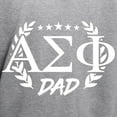 thumbnail image 3 of CafePress - Alpha Sigma Phi Greek Dad White Sweatshirt - Pullover Hoodie, Hooded Sweatshirt, 3 of 4