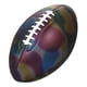 thumbnail image 4 of Fútbol Fútbol reflectante holográfico brillante rugby luminoso interior exterior cuero fútbol regalo Tomshoo Fútbol, 4 of 7
