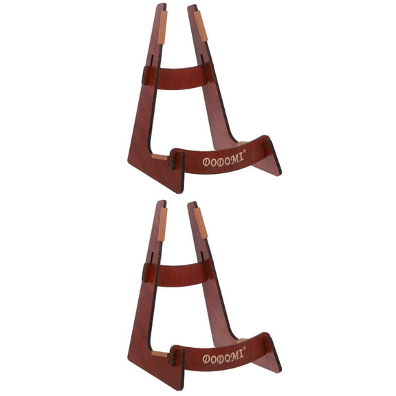 2 Pieces Guitar Hanger Stand Floor Holder Ergonomic