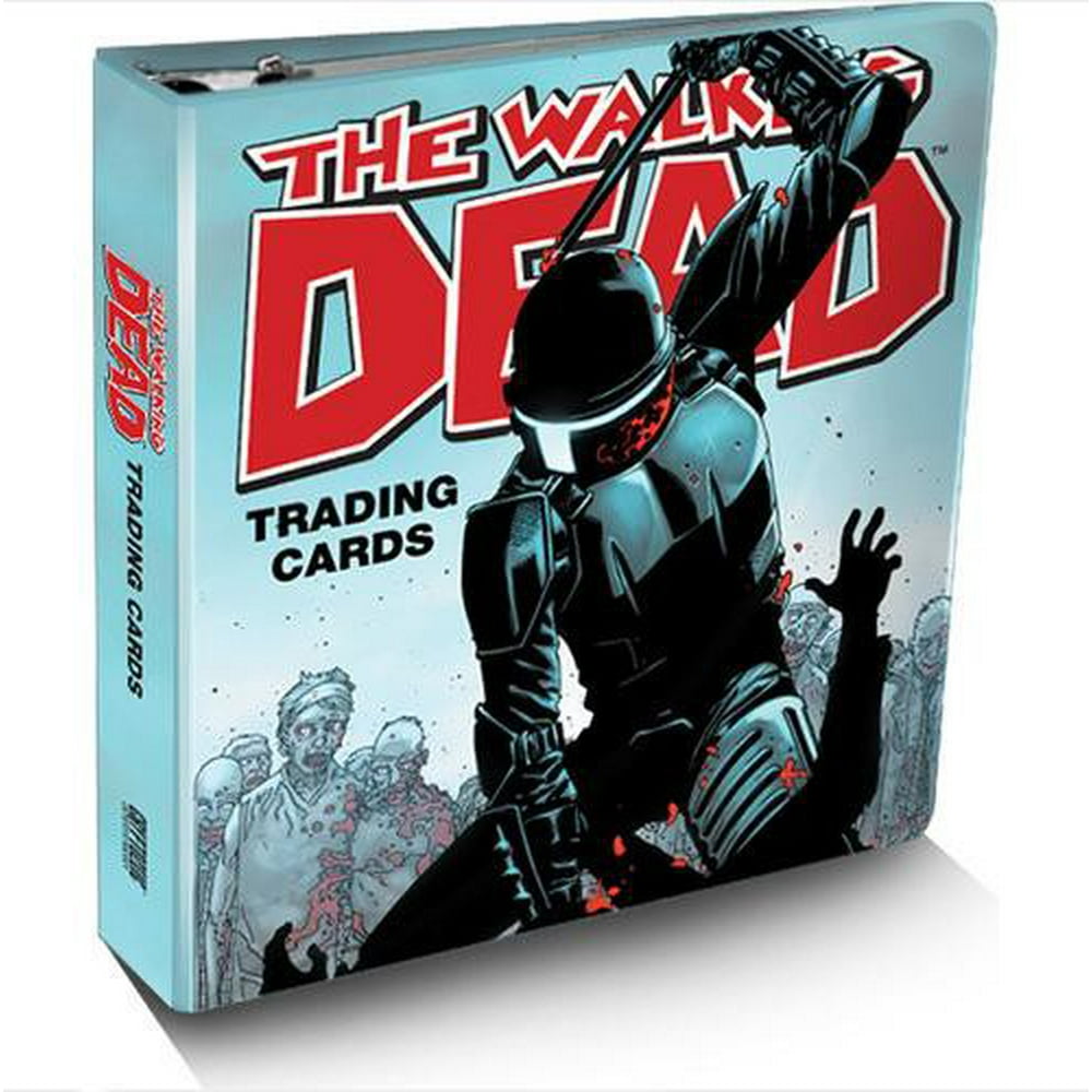 Comic The Walking Dead Trading Card Binder & Set