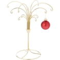 thumbnail image 2 of Bard's 12 Arm Gold-toned Ornament Stand, Tree, 11.5" H x 10" W x 10" D, 2 of 2