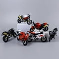 thumbnail image 2 of Moto en Alliage à Doigts Magiques Folle Hot Modèle 1:16 Simulation Courbée Route Mini Course Jouets Collection Adulte Cadeaux de Noël 2023, 2 of 5