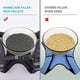 thumbnail image 4 of Chaleco pesado Henkelion para hombres, mujeres y niños, 3,6 kg, negro, 8 libras, 4 of 9