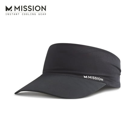 UPC: 0818522027470 | MISSION Cooling Visor for Men & Women  One Size  Black