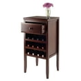 thumbnail image 4 of 35.25” Brown Cappuccino Modular Wine Cabinet, 4 of 6