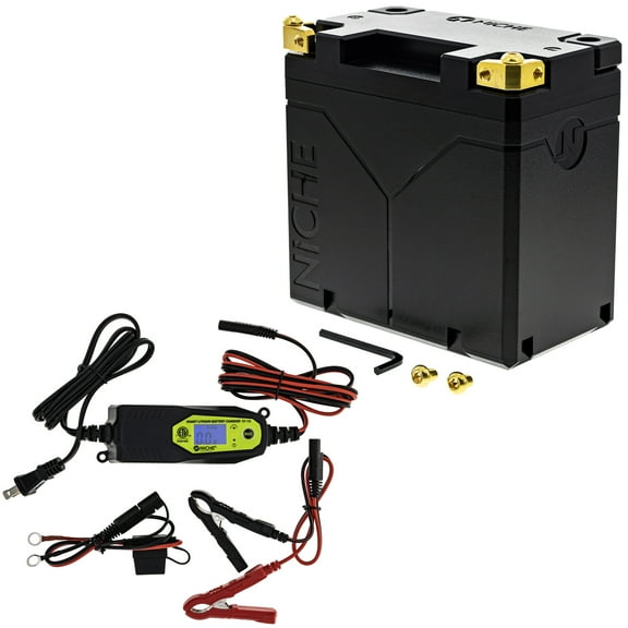 Niche Lithium Battery with Charger GYZ16H 12V 300A for Honda Kawasaki Suzuki ATV MK1015042