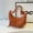 orange, variant on Boovnll Sling Bag for Men Women Large Capacity Portable Shoulder Bag Nylon Large Crossbody Bag Shoulder Bag Women Half Bag Slouchy Bag Women's Shoulder Bags Student Class Shoulder Bag