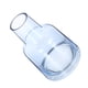 thumbnail image 2 of Creative Glass Flower Vase Bottle Container Flower Arrangement Home Desktop Decor (Brevicollis Grey Blue), 2 of 6