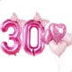 thumbnail image 1 of Set de globos Florisland 40" rosa para decoración de 30 cumpleaños, 1 of 6