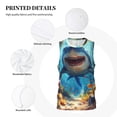 thumbnail image 3 of Sikiie Colorful Underwater Shark Basketball Jersey Reversible Men's Mesh Athletic Sports Shirts Training Practice S-4XLMedium, 3 of 6