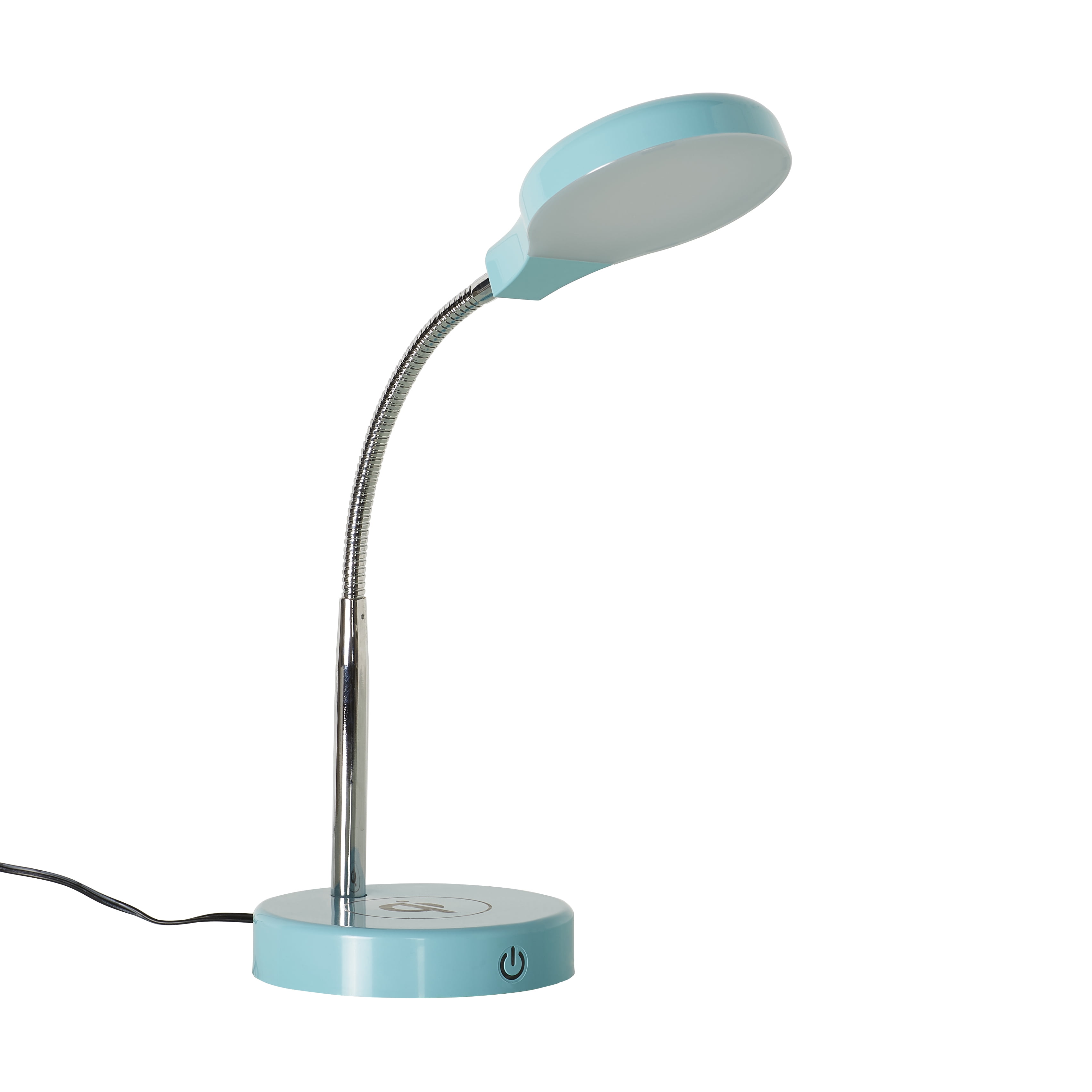 Mainstays LED Desk Lamp with Qi Wireless Charging and USB Port