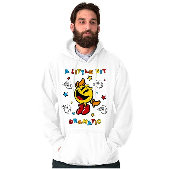 PACMAN Game A Little Bit Dramatic Hoodie Sweatshirt Women Men Brisco Brands S