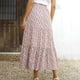 thumbnail image 4 of Faldas de cintura elástica con volantes fruncidos informales con estampado de moda para mujer Wmkox8yi  FGJ2080, 4 of 9