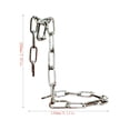 thumbnail image 3 of Daisyyozoid Discount Antique Bronze Finish Decorative Plum Buckle Chain for Hanging, Lighting, 3 of 5