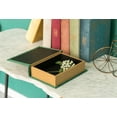 thumbnail image 3 of Decorative Vintage Book Shaped Trinket Storage Box, 3 of 7