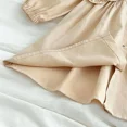 thumbnail image 4 of Baby Children's Clothing Spring Baby Girls Retro Floral Lapel Bodysuit Girls' Long Sleeve Dress Sisters Dress Toddler One Piece, 4 of 6