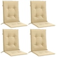 thumbnail image 3 of vidaXL Lowback Chair Cushions Seat Pad Outdoor Garden Patio Furniture Fabric, 3 of 10